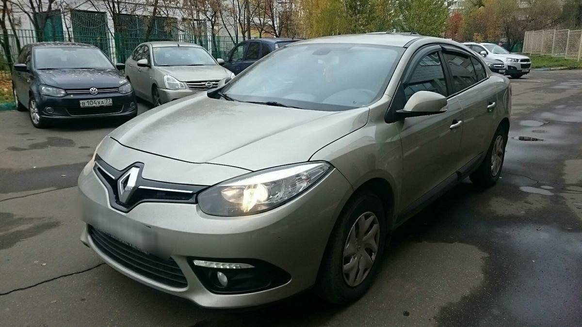 Renault Fluence I Рестайлинг