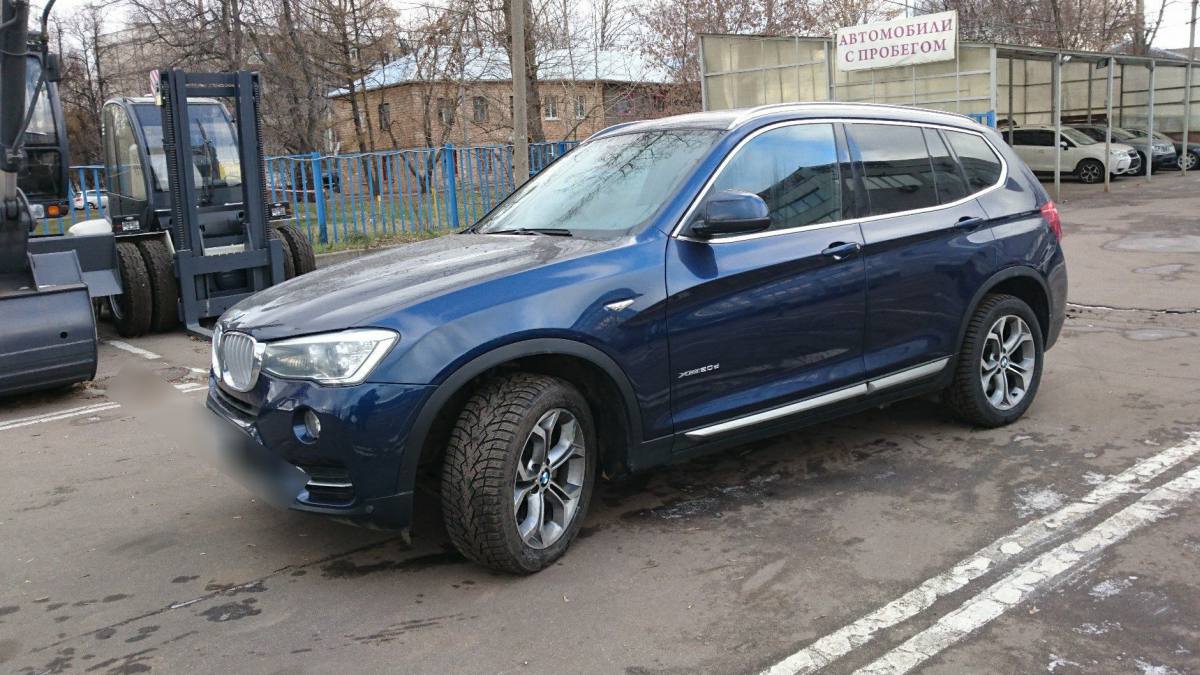 BMW X3 II (F25) Рестайлинг