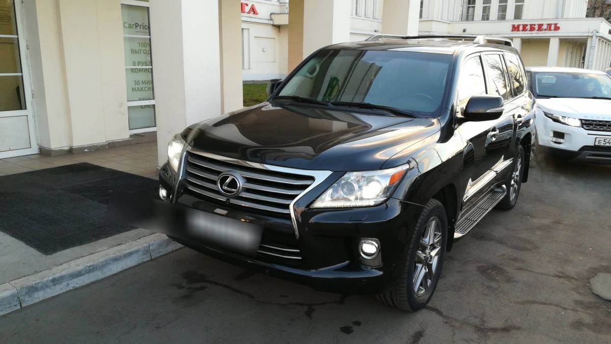 Lexus LX III Рестайлинг