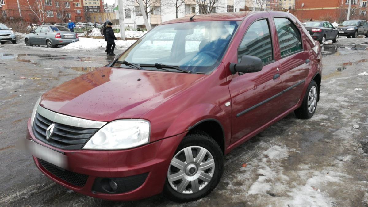 Renault Logan I Рестайлинг 2012