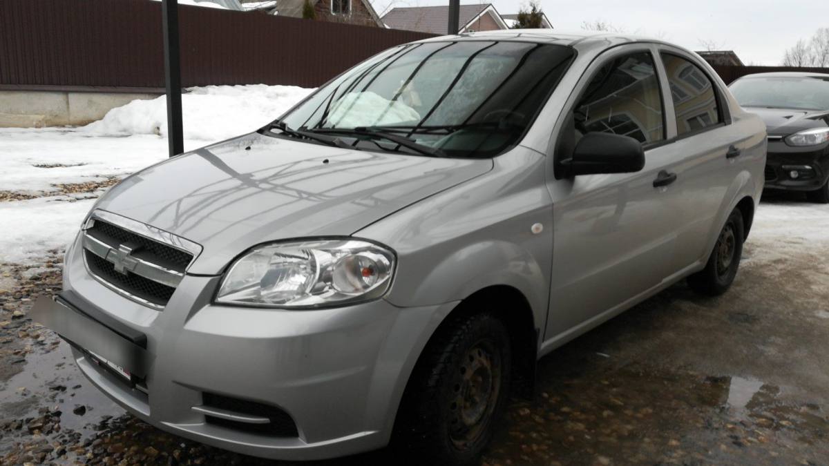 Chevrolet Aveo I Рестайлинг 2007