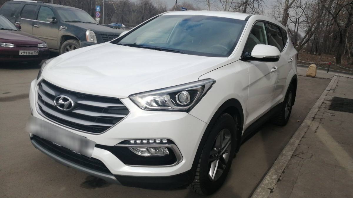 Hyundai Santa Fe III Рестайлинг 2017