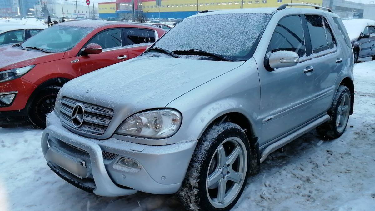 Mercedes-Benz M-klasse I (W163) Рестайлинг