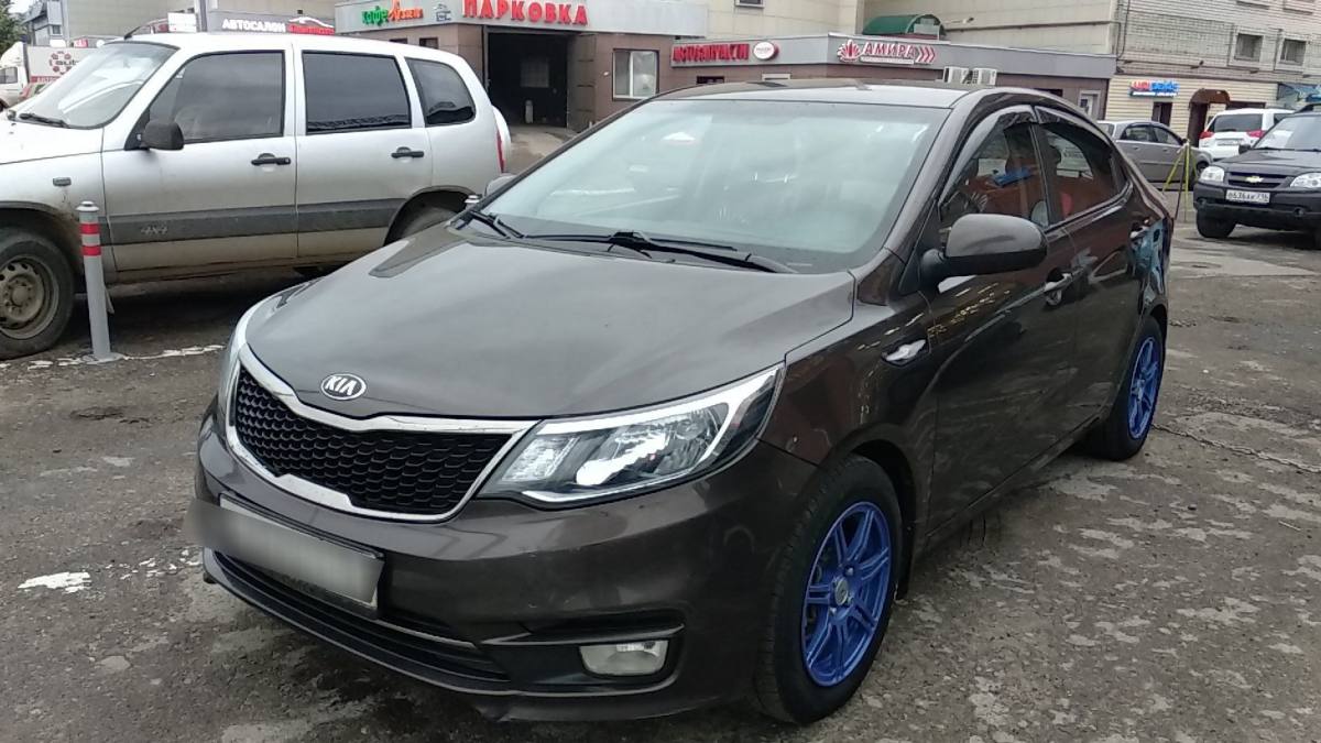 Kia Rio III Рестайлинг