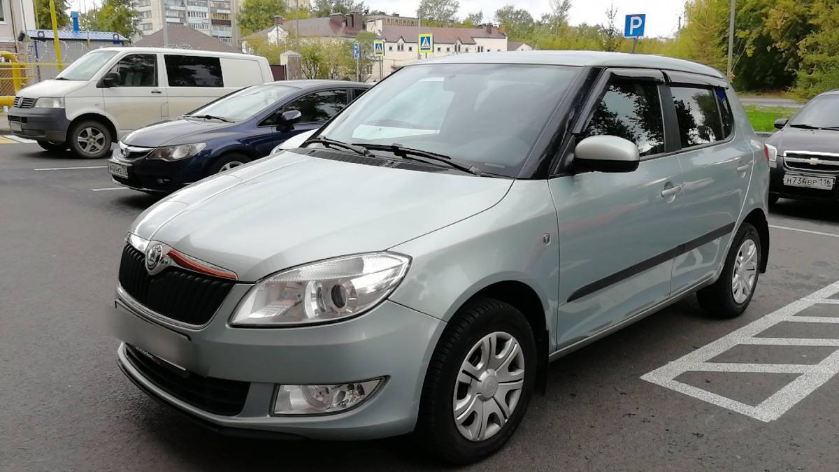 Skoda Fabia II Рестайлинг