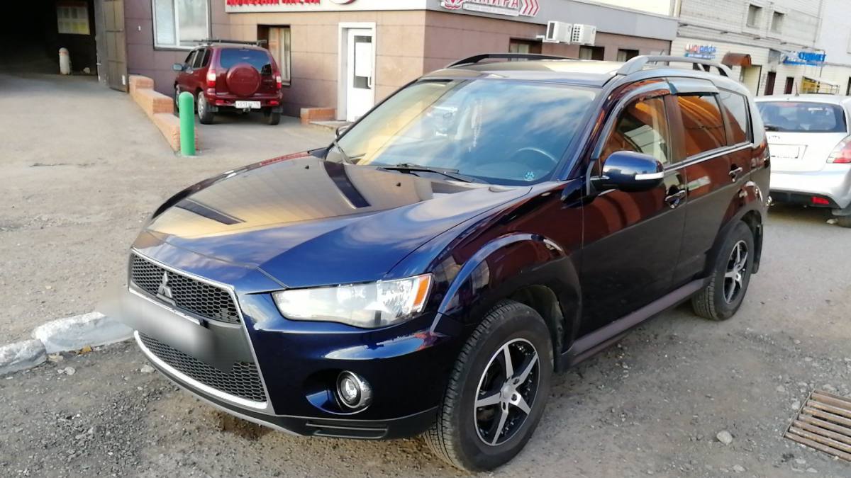 Mitsubishi Outlander II Рестайлинг