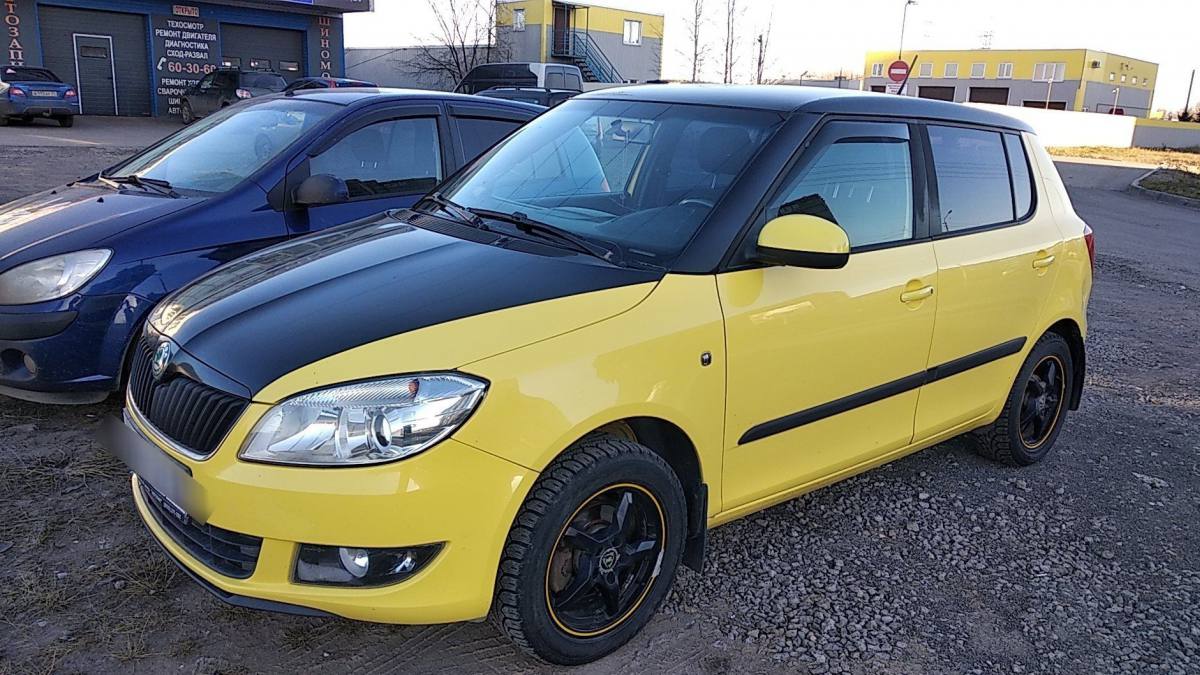 Skoda Fabia II Рестайлинг