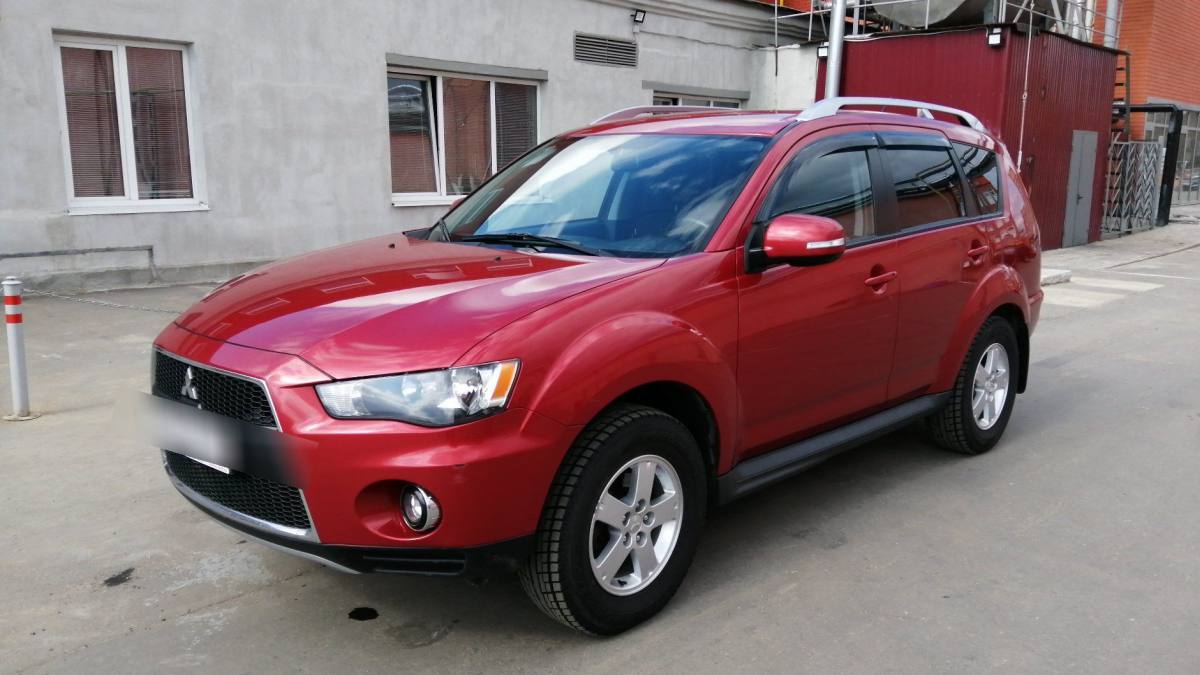 Mitsubishi Outlander II Рестайлинг 2009