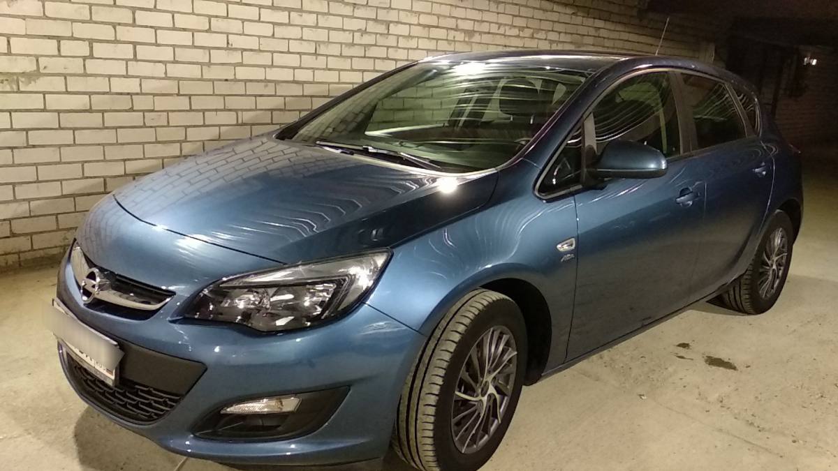 Opel Astra J Рестайлинг